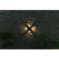 Heitronic Cuatro 35278 LED-Außenwandleuchte 8W Warmweiß Graphit