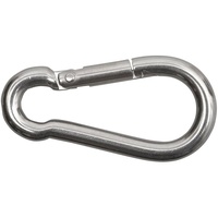 SWG 680 304 006 80 Feuerwehrkarabinerhaken Edelstahl A4 (L