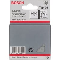 Bosch Professional Typ 58 Tacker-Klammern 8x13mm, 1000er-Pack 2609200235