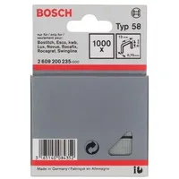 Bosch Feindrahtklammer Typ 58 13 x 0,75 x 8