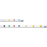 Magnetoplan Magnetleiste L1000xB50xS0,5mm weiß