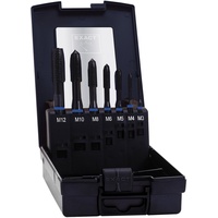 EXACT 42305 Maschinengewindebohrer-Set 7teilig metrisch Rechtsschneidend DIN 371 HSS-E
