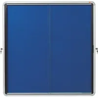 NOBO Schaukasten silber 12x DIN A4 92,5 x 6,3