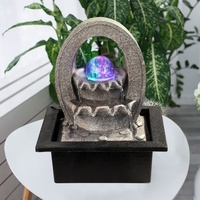 GLOBO RGB LED Zimmer Tisch Brunnen Farbwechsel Lampe Wohn