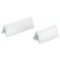Durable Tischnamensschild 805019 150x61/122mm tr 25 St./Pack.