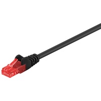 Goobay Patchkabel, U/UTP, Schwarz