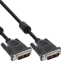 InLine DVI-I Kabel, digital/analog, 24+5 Stecker / Stecker, Dual
