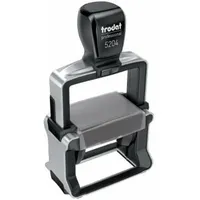 Trodat Textstempel, individualisierbar 5204 selbstfärbend schwarz mit Logo, 1