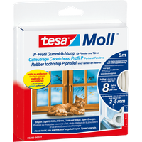 Tesa P-Profil Fenster-Dichtungsband weiß