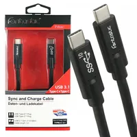 Fontastic Datenkabel Typ-C > Typ-C USB 3.2, 4K kompatibel,