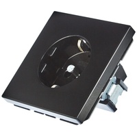 Jung SCHUKO-Steckdose schwarz LS 1520 SW
