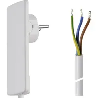 EVOline 151000151300 Strom Anschlusskabel Weiß 1.50m