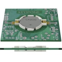 Keystone Electronics 1057 Knopfzellenhalter 1x CR 2032 Horizontal, Oberflächenmontage