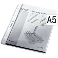 Leitz Prospekthülle Premium, A5, PP, genarbt, 0,13 mm