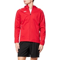 Jako Classico Kapuzenjacke rot 3XL