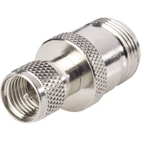 TRU Components Mini-UHF-Adapter Mini-UHF-Stecker - N-Stecker 1St.