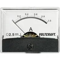 VOLTCRAFT AM-60X46/1A/DC AM-60X46/1A/DC Einbau-Messgerät AM-60X46/1A/DC 1 A Drehspule