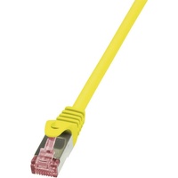 Logilink CQ2067S RJ45 Netzwerkkabel, Patchkabel CAT 6 S/FTP Gelb