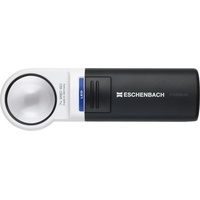 Eschenbach Lupe, Handlupe mit LED-Beleuchtung Vergrößerungsfaktor: 10 x Linsengröße: