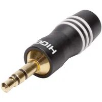 HICON HI-J35S03 Klinken-Steckverbinder 3.5mm Stecker, gerade Polzahl: 3 Stereo