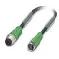 Phoenix Contact SAC-3P-M12MS/1,5-PUR/M 8FS Stecker 1,5 m Schwarz