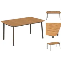 VidaXL Gartentisch 150 x 90 x 72 cm Holz