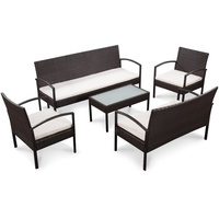 VidaXL Garten-Lounge-Set 5-tlg. braun 44184