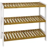 Haku-Möbel Schuhregal 70 x 54 x 26 cm weiß