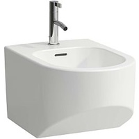 Laufen Sonar Wand-Bidet H8303417573021 37x53cm, Hahnloch, ohne seitliches Loch