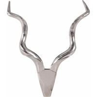 GUTMANN FACTORY Dekogeweih GUTMANN FACTORY "Mix&Match", grau (alufarben), B:84cm