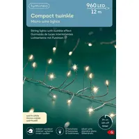 Lumineo Micro-LED Compact Twinkle 960 LED 12 m warm