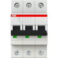 ABB S203M-C50 Leitungsschutzschalter, 3polig 50A 400V