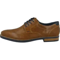 Rieker Schnürschuh, mit modischen Ziernähten, Freizeitschuh, Halbschuh, Schnürschuh Rieker