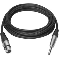 Vivolink PROAUDXLRJACK1 Audio-Kabel 1 m), XLR 6.35mm Schwarz