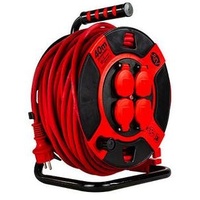 REV Ritter REV Kabeltrommel Außen 25m H07RN-F 3x1,5, orange,