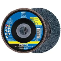 Pferd POLIFAN Fächerscheibe PFC 125x22,23 mm konisch Z40 Startlinie