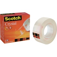 Scotch Crystal Clear 600 19mmx10m klar