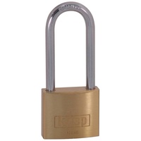 Kasp K12040L55D Vorhängeschloss 40 mm verschieden schließend Goldgelb Schlüsselschloss
