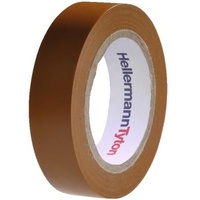 HellermannTyton PVC Isolierband braun Flex 15-BR15x10m