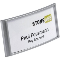 Durable Badge Classic Namensschilder mit Kombiklemme 6,5 x 3,0