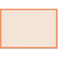 Sigel HO270 Schreibunterlage Weiß, Orange (B x H) 595mm