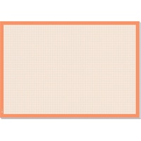 Sigel Graph HO270 Schreibunterlage Weiß, Orange (B x H)