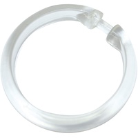 GARDINIA Gardinenringe Transparent Ø 48 mm,