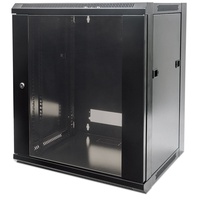 Intellinet Network Solutions Intellinet 19 Wandverteiler, 9HE Flatpack schwarz