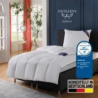 Excellent Daunenbettdecke EXCELLENT "Zürich, Bettdecke normal mit Bestnote "Hoher