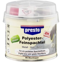 PRESTO Feinspachtel 2K-Polyester-Feinspachtel weiß 250g Dose