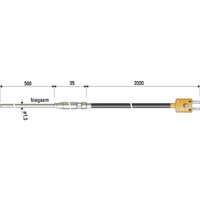 B + B THERMO-TECHNIK 0625 1189-41 Tauchfühler -100 bis