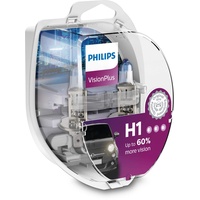 Philips H1 12V 55W P145s VisionPlus +60%, Doppelset