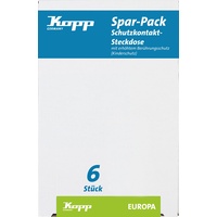 Kopp Profi-Pack a 6 Schuko- Steckdosen UP EUR arkt.ws