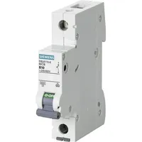 Siemens Leitungsschutzschalter 230/400V 6kA, 1-polig, B, 10A